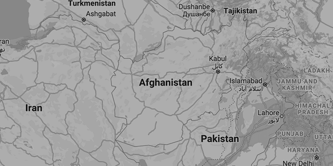 Afghanistan map