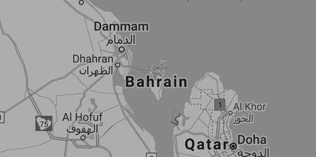 Bahrain map