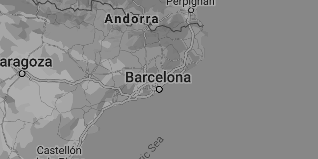 Barcelona map