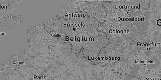 Belgium map