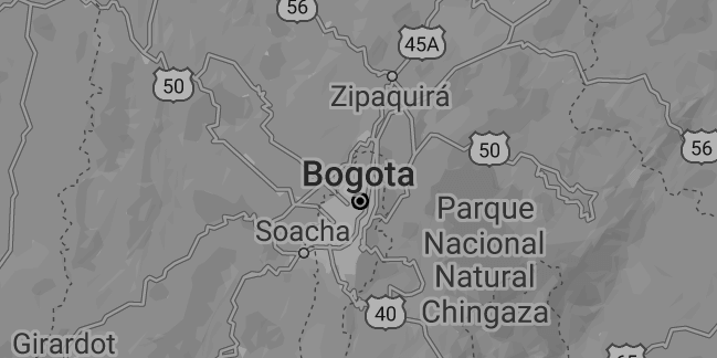 Bogota map