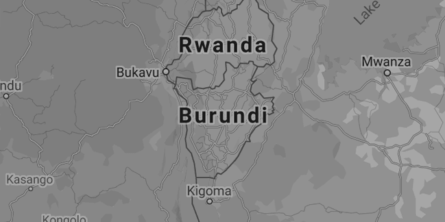 Burundi map