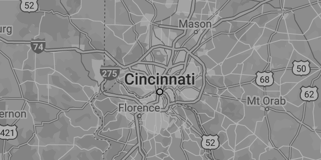 Cincinnati map