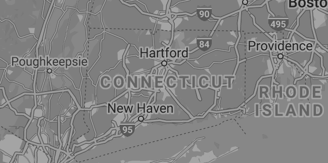 Connecticut map