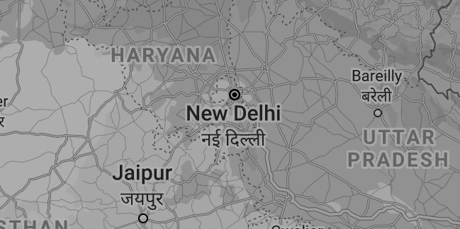 Delhi map