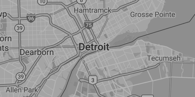 Detroit map