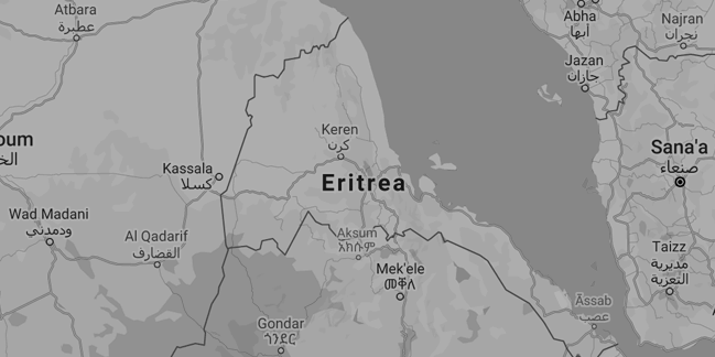 Eritrea map