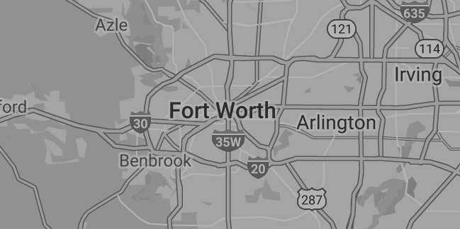 Fort Worth map