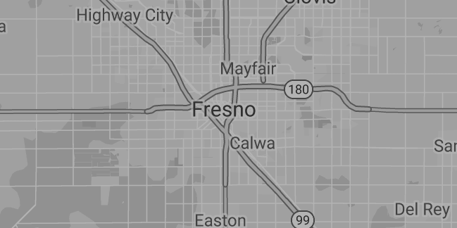 Fresno map