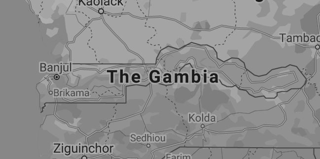 Gambia map