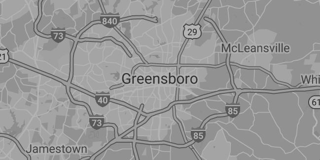 Greensboro map