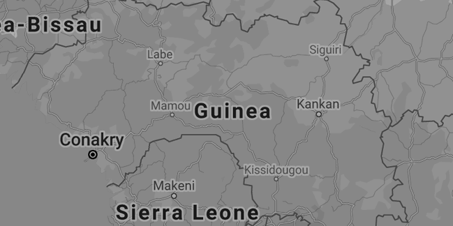 Guinea map