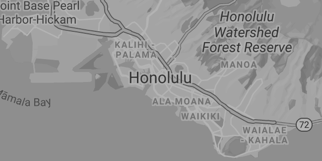 Honolulu map