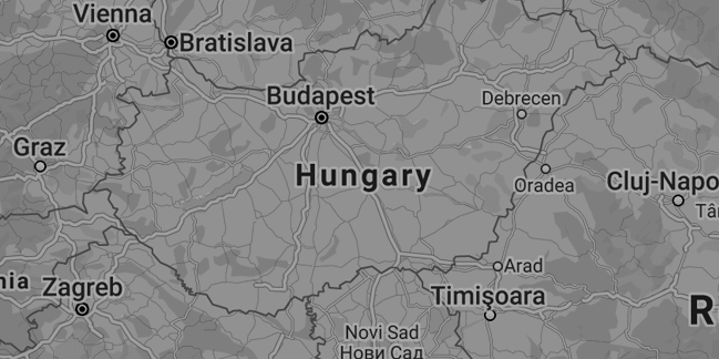 Hungary map