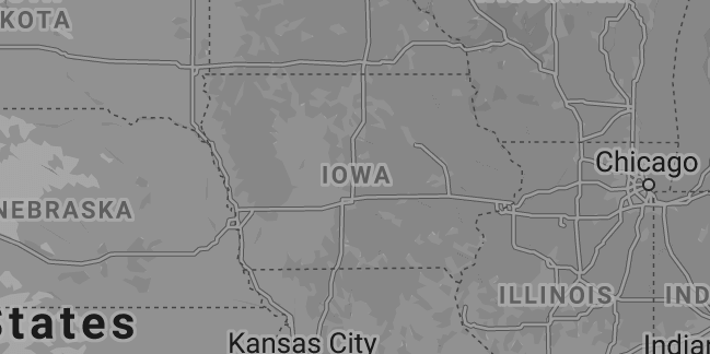 Iowa map