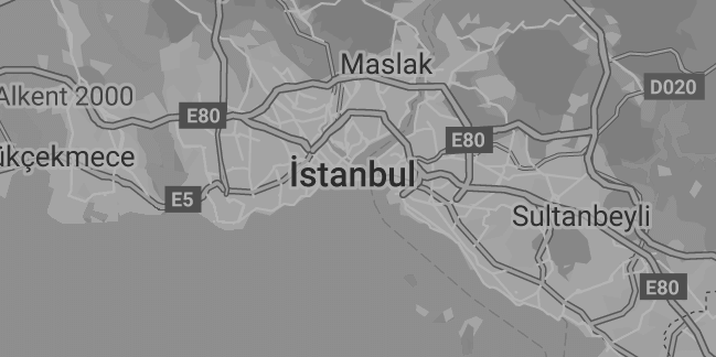 Istanbul map