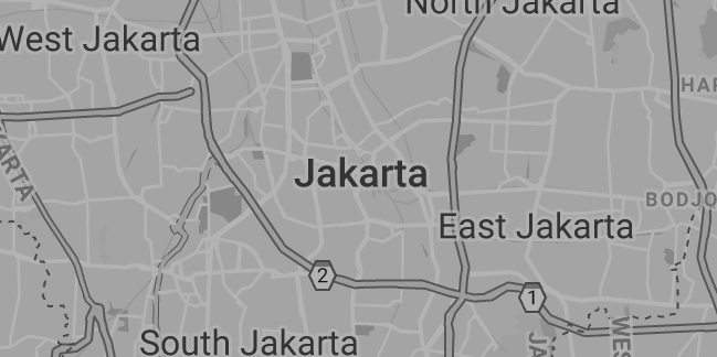 Jakarta map