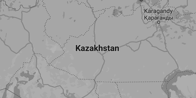 Kazakhstan map
