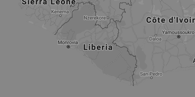 Liberia map
