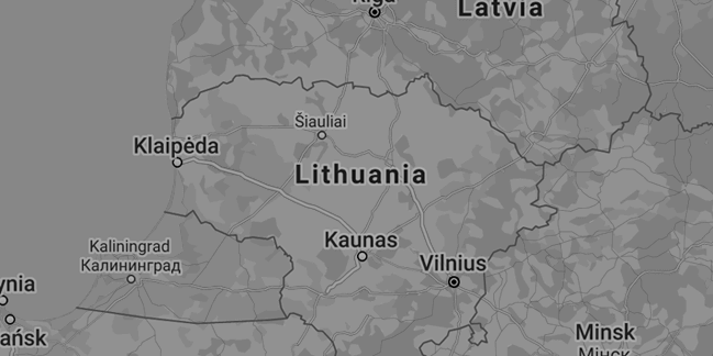 Lithuania map