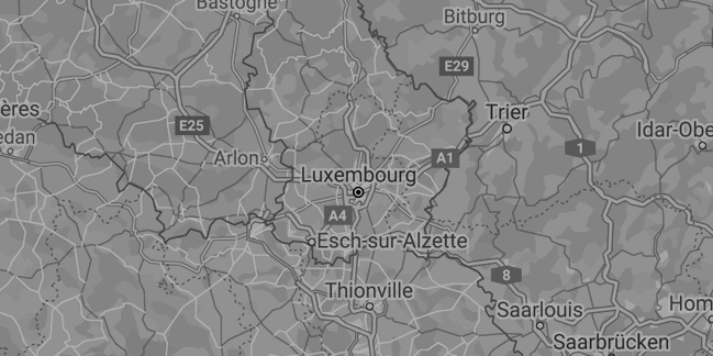 Luxembourg map