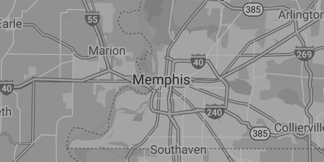 Memphis map