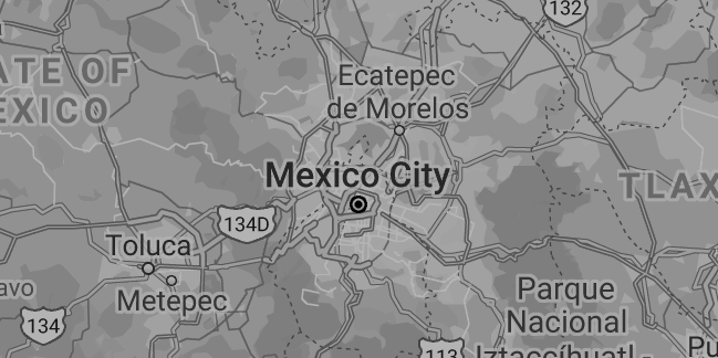 Mexico City map