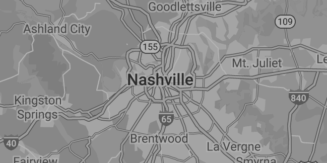 Nashville map