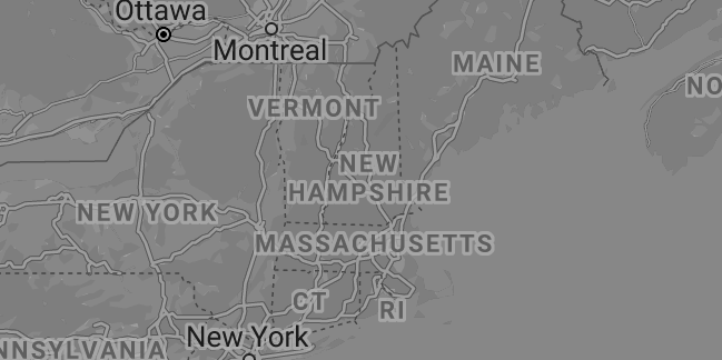 New Hampshire map