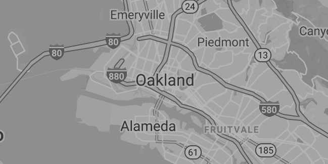 Oakland map