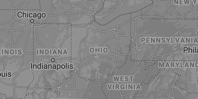 Ohio map