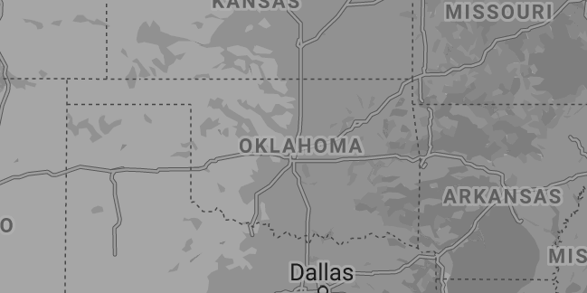 Oklahoma map