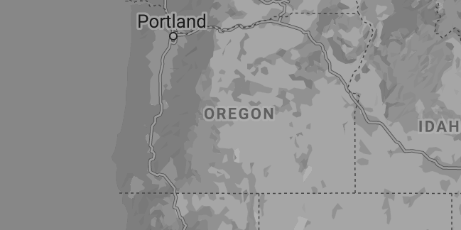 Oregon map