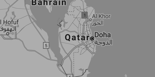 Qatar map