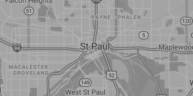 Saint Paul map