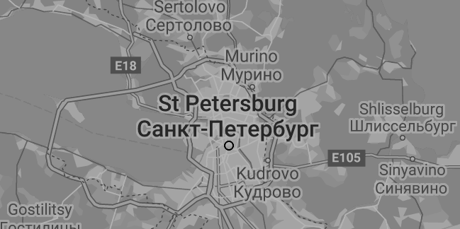 Saint Petersburg map