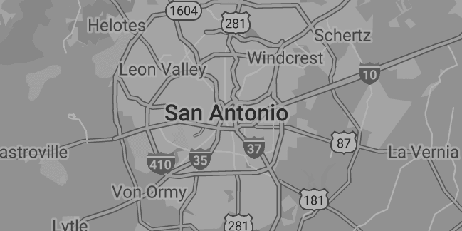 San Antonio map