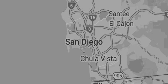 San Diego map