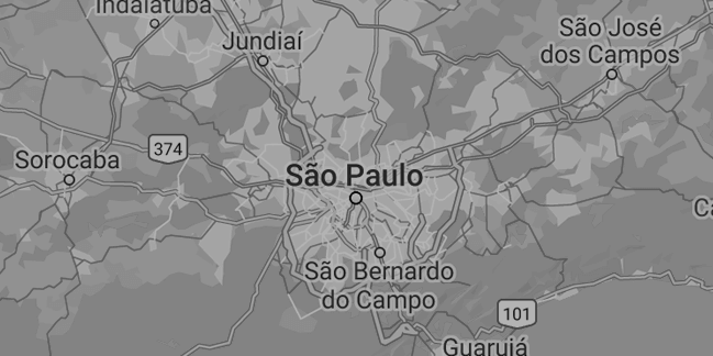 Sao Paulo map