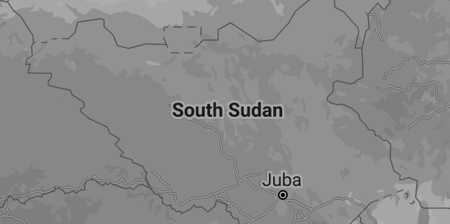 South Sudan map