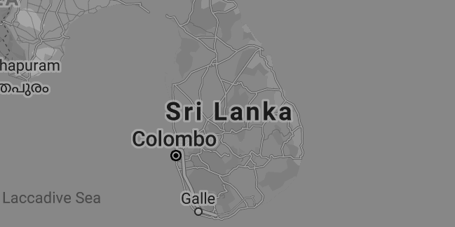 Sri Lanka map