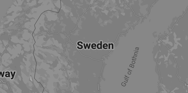 Sweden map