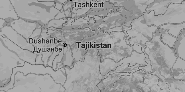 Tajikistan map