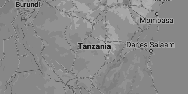 Tanzania map