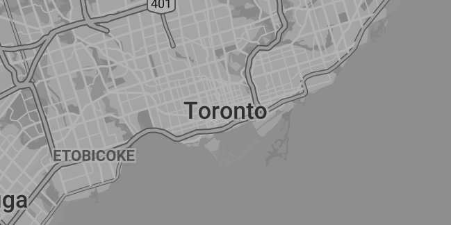 Toronto map