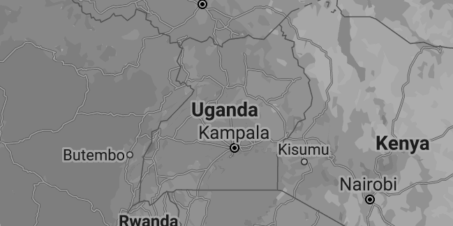 Uganda map