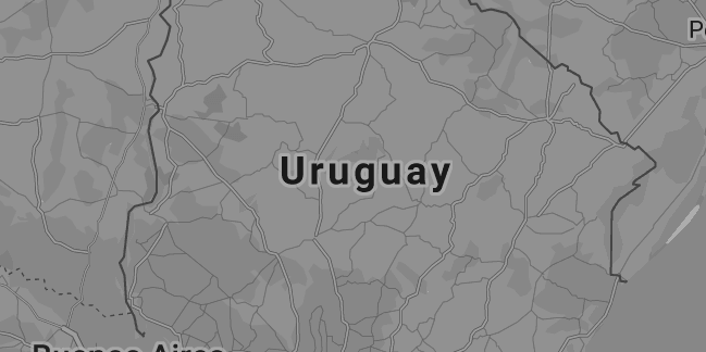 Uruguay map