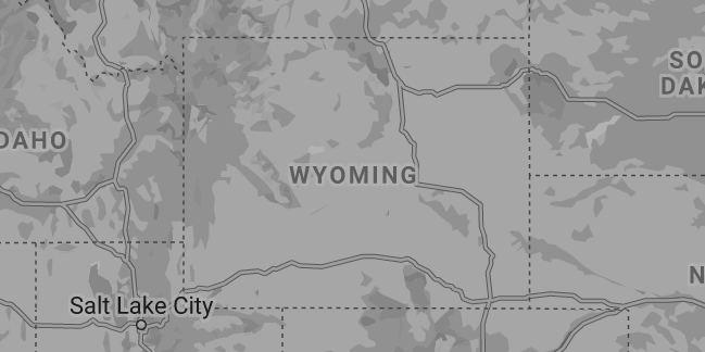 Wyoming map