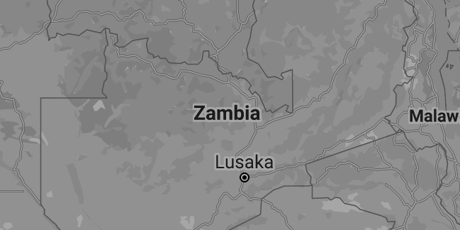 Zambia map