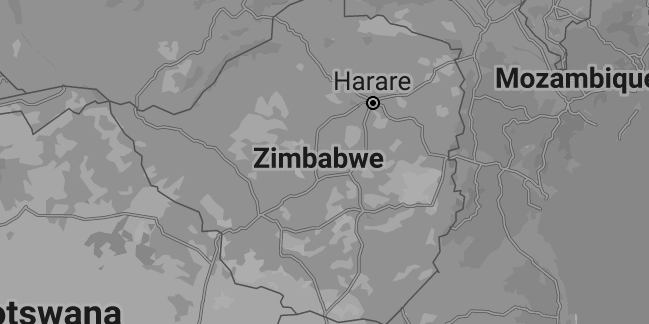 Zimbabwe map